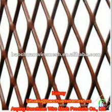 Red stainless steel expanded metal fence with high quality and competitive price in store